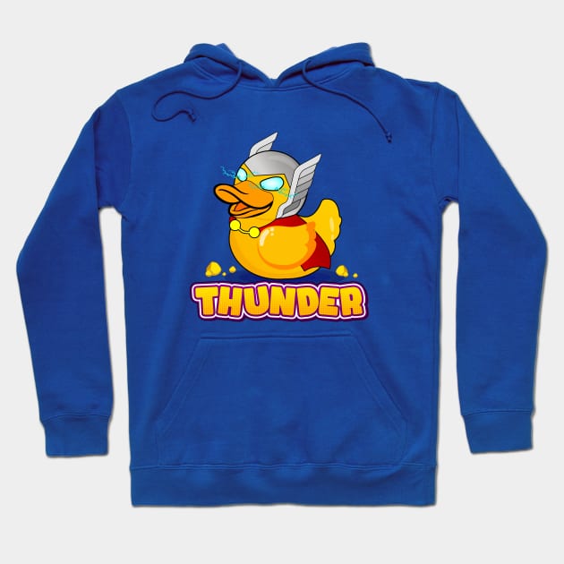 Thunder Rubber Duck Hoodie by My Happy-Design